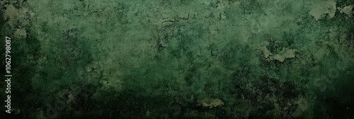 dark Green texture wall background, old vintage textured, vintage marbled textured border with soft center light, Christmas background