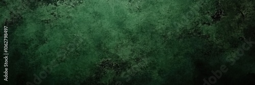 dark Green texture wall background, old vintage textured, vintage marbled textured border with soft center light, Christmas background