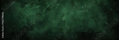dark Green texture wall background, old vintage textured, vintage marbled textured border with soft center light, Christmas background
