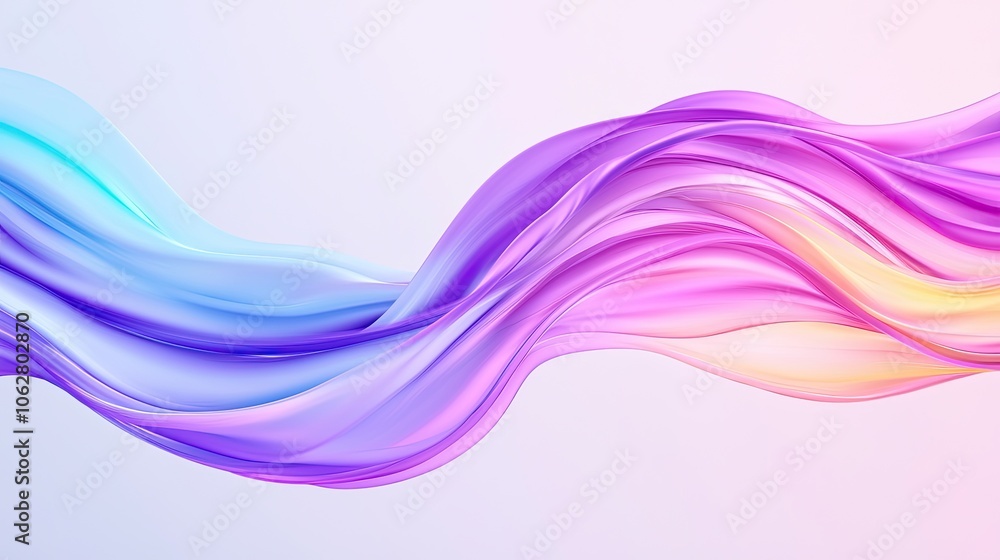 Flowing Waves of Colorful Light and Motion Flowing Waves of Colorful Light and Motion