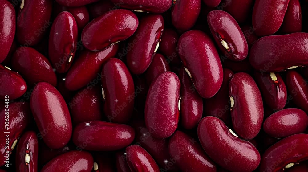 close-up fresh red beans background close-up fresh red beans background