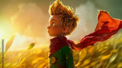 Antoine de Saint Exupery's Iconic Creation: The Little Prince photo