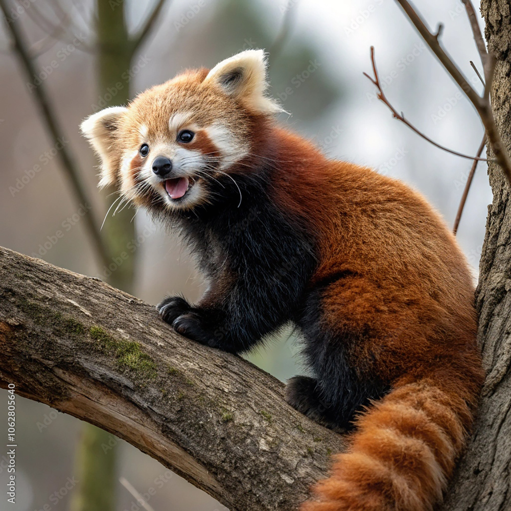 cute red panda cute red panda