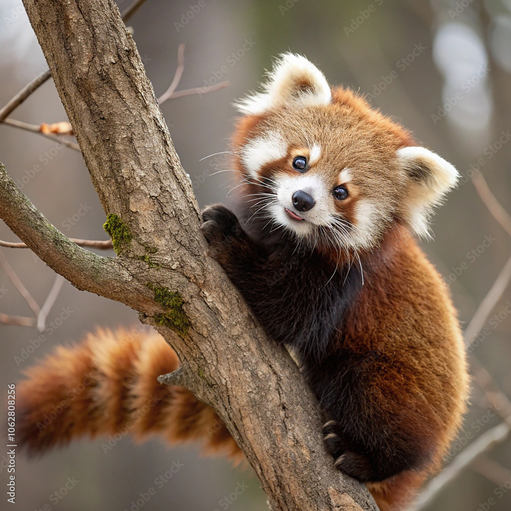cute red panda cute red panda