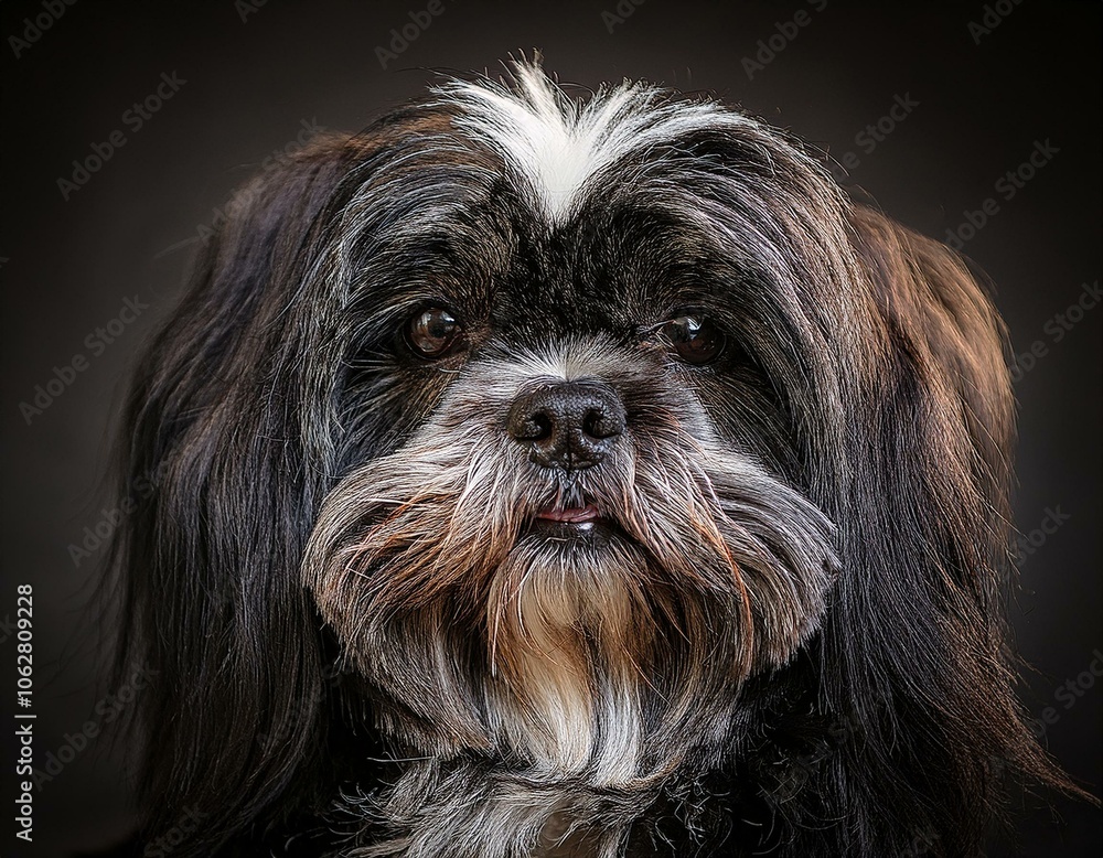 close up portrait of a black dog close up portrait of a black dog