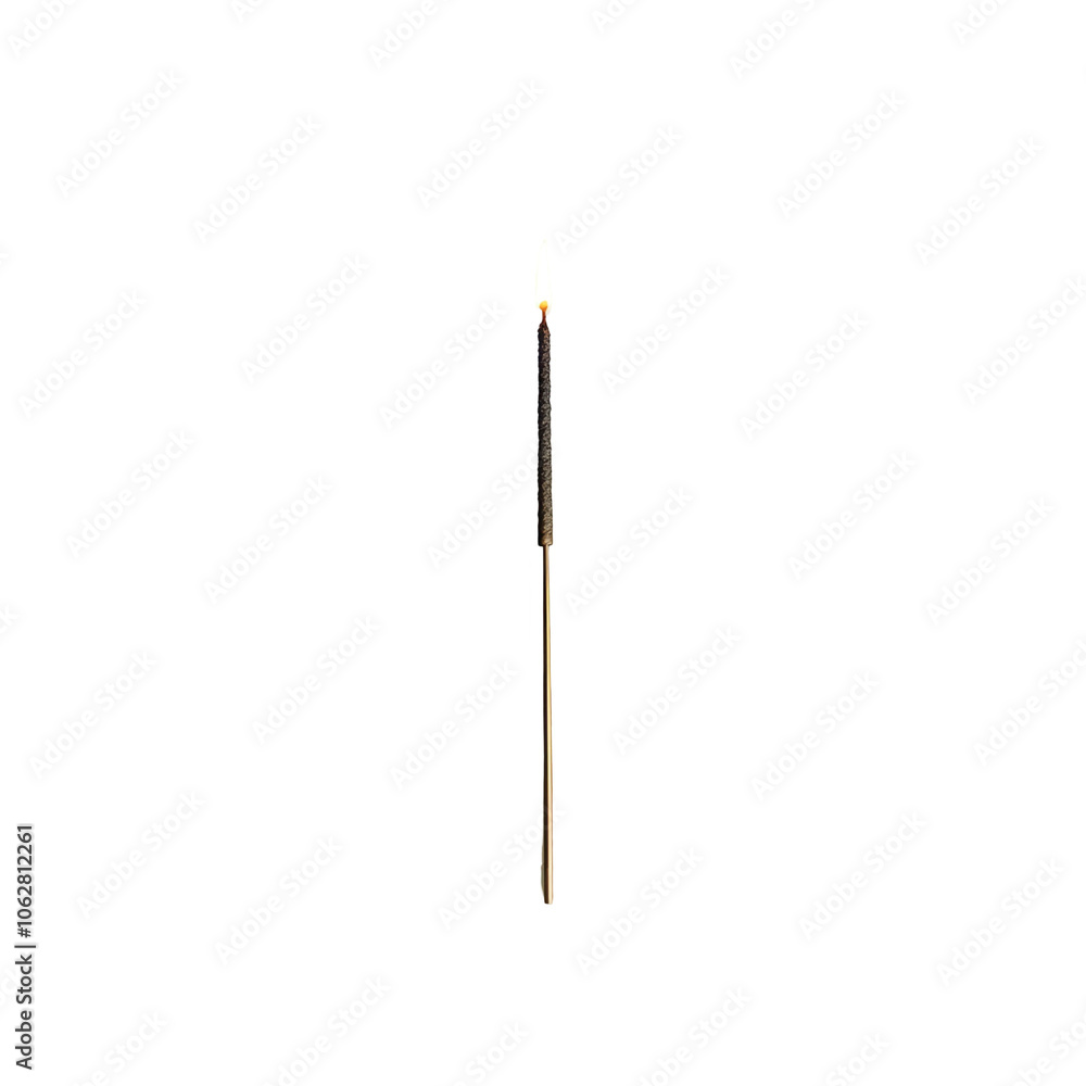 Skewered food item on a white isolate background, perfect for culinary presentations and food photography. transparent background Skewered food item on a white isolate background, perfect for culinary presentations and food photography. transparent background