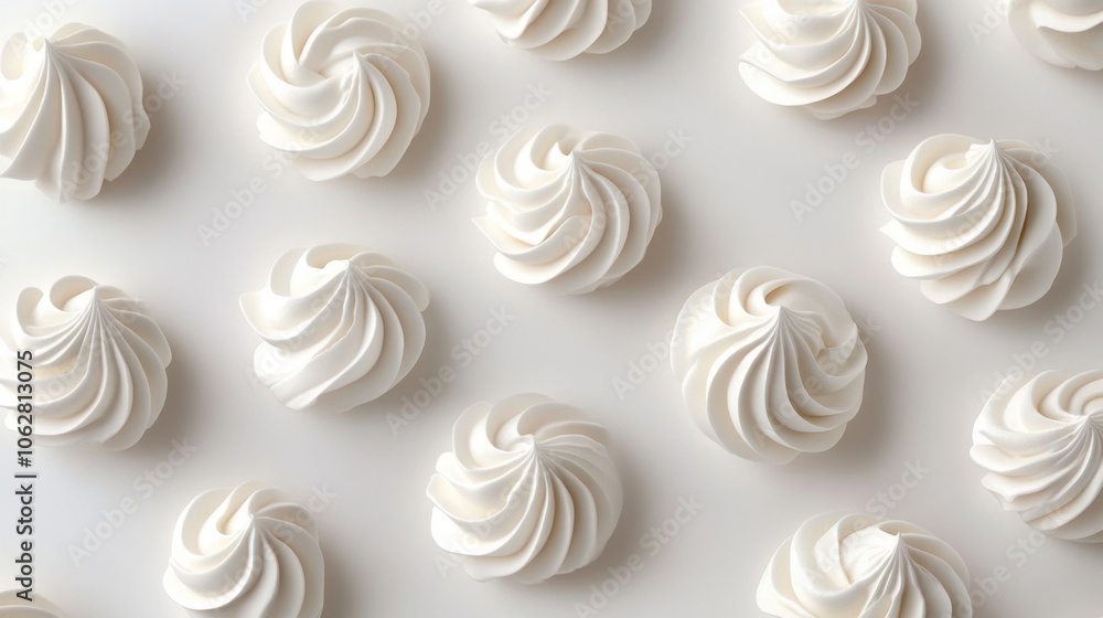Features soft meringue foam and creamy vanilla topping. Features soft meringue foam and creamy vanilla topping.