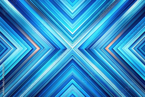 Abstract blue stripes create a dynamic geometric background, ideal for modern design and digital art projects. Perfect for enhancing visual appeal and creativity.