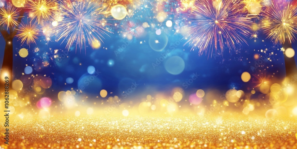 Kick off the New Year with a spectacular display of glittering fireworks. Kick off the New Year with a spectacular display of glittering fireworks.