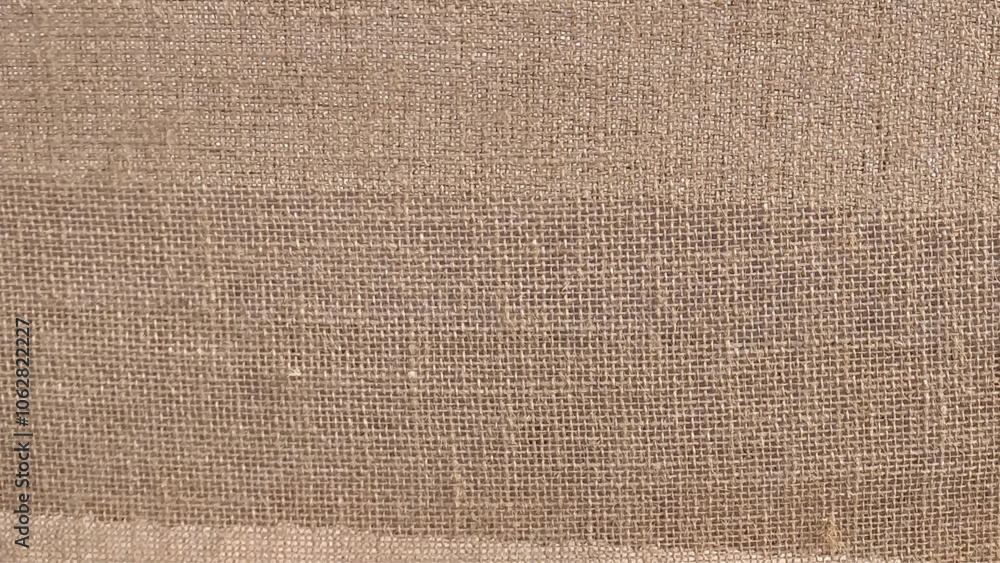 Fototapeta premium Sackcloth or burlap texture. Hessian sackcloth burlap woven texture background