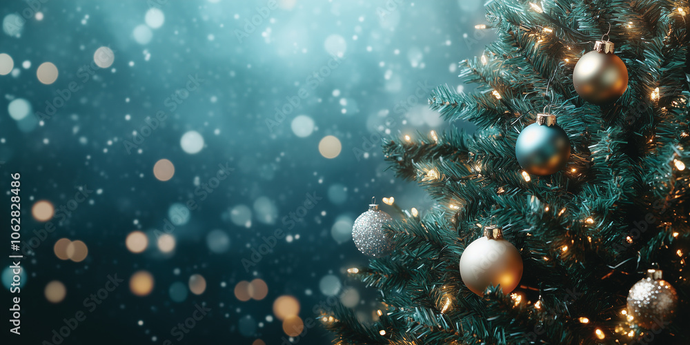 Christmas background. Generated AI Christmas background. Generated AI