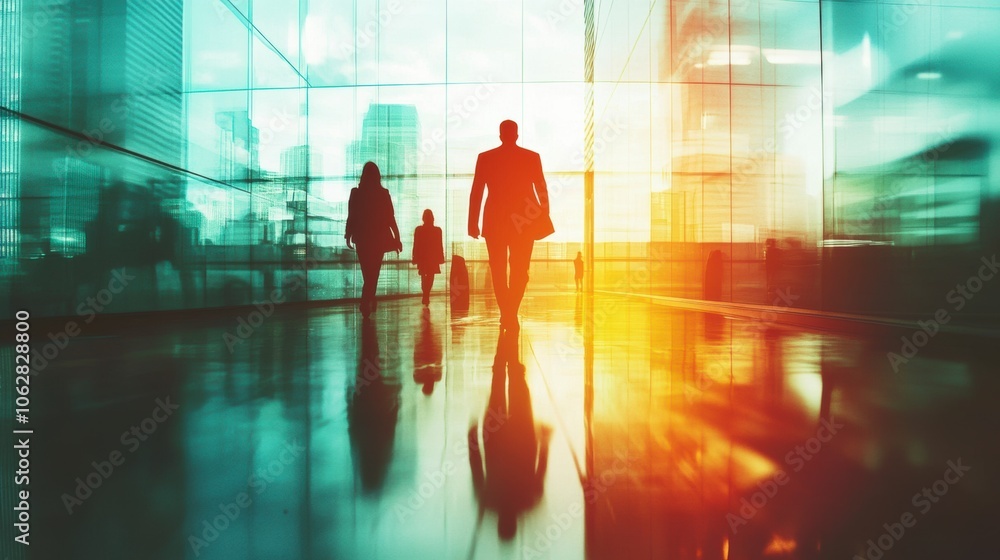 Business and Rush Hour Concept. Crowd of people walking on the street in the city. blurred movement Business and Rush Hour Concept. Crowd of people walking on the street in the city. blurred movement