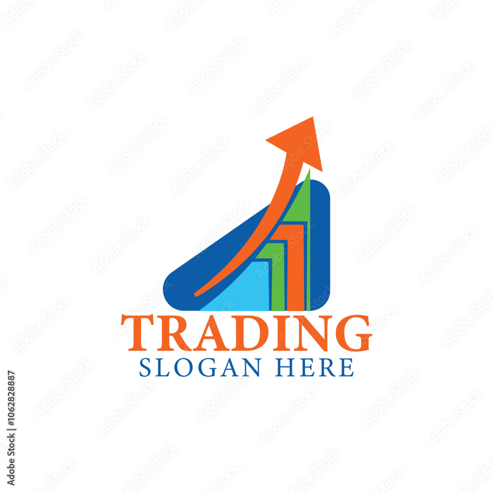 Trading logo design, trade logo