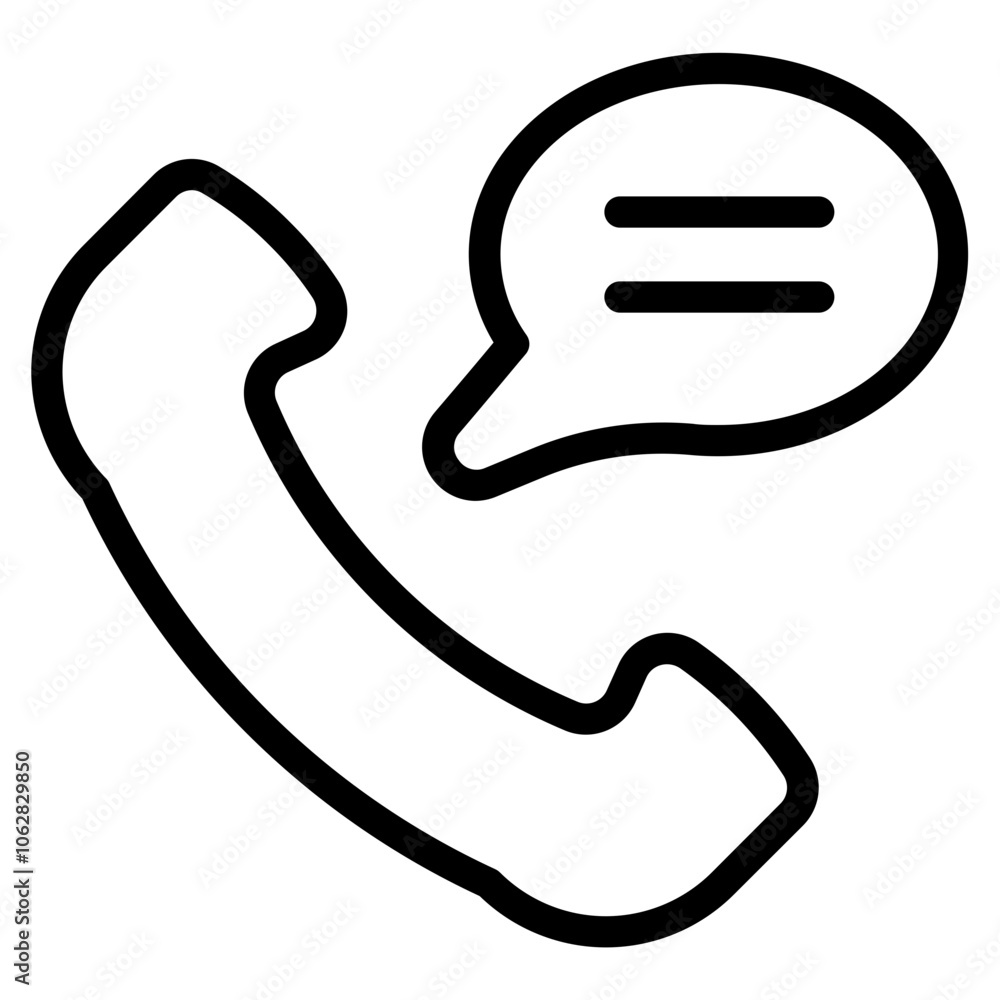 Call Line Icon Call Line Icon