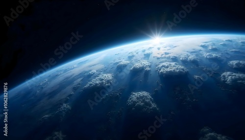 earth in space