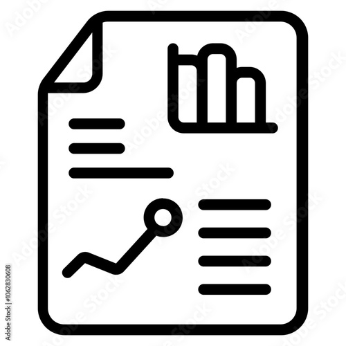 Document data Line Icon