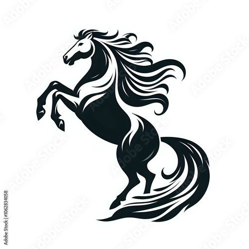 horse vector photo