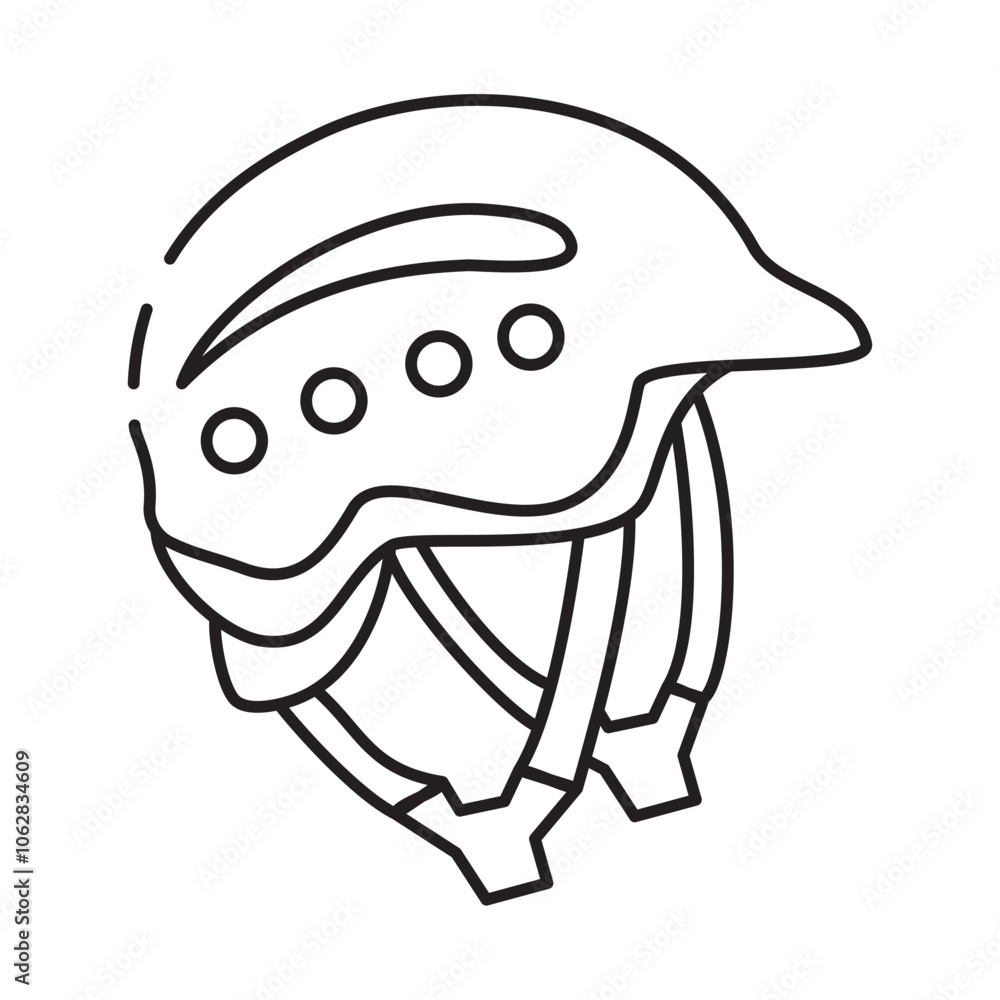 Fototapeta premium helmet for mountaineering