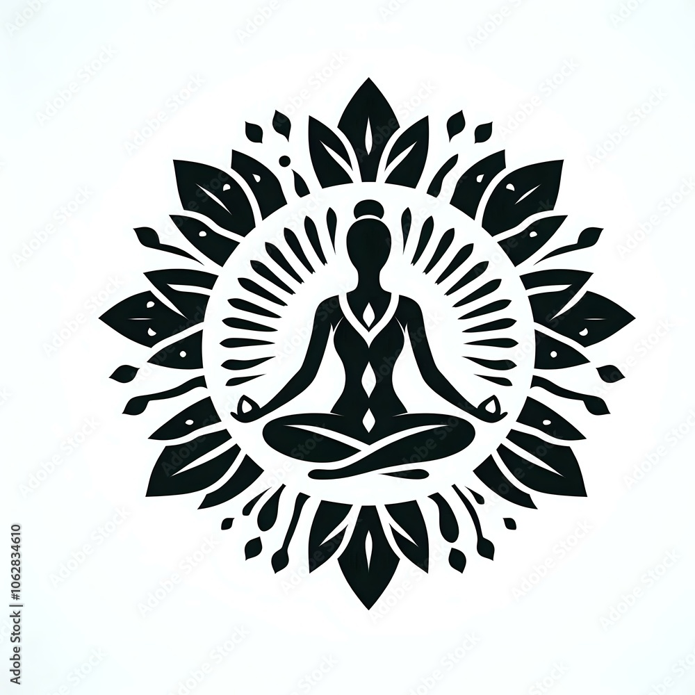yoga vector yoga vector