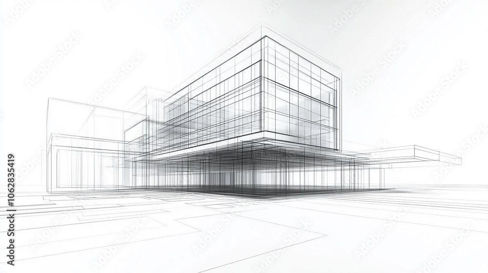 Modern Architecture building construction perspective design, building sketch line drawing on white background shadows, sunlight, architecture, city, contrast, horizon, development, cityscape, warm
Modern Architecture building construction perspective design, building sketch line drawing on white background shadows, sunlight, architecture, city, contrast, horizon, development, cityscape, warm