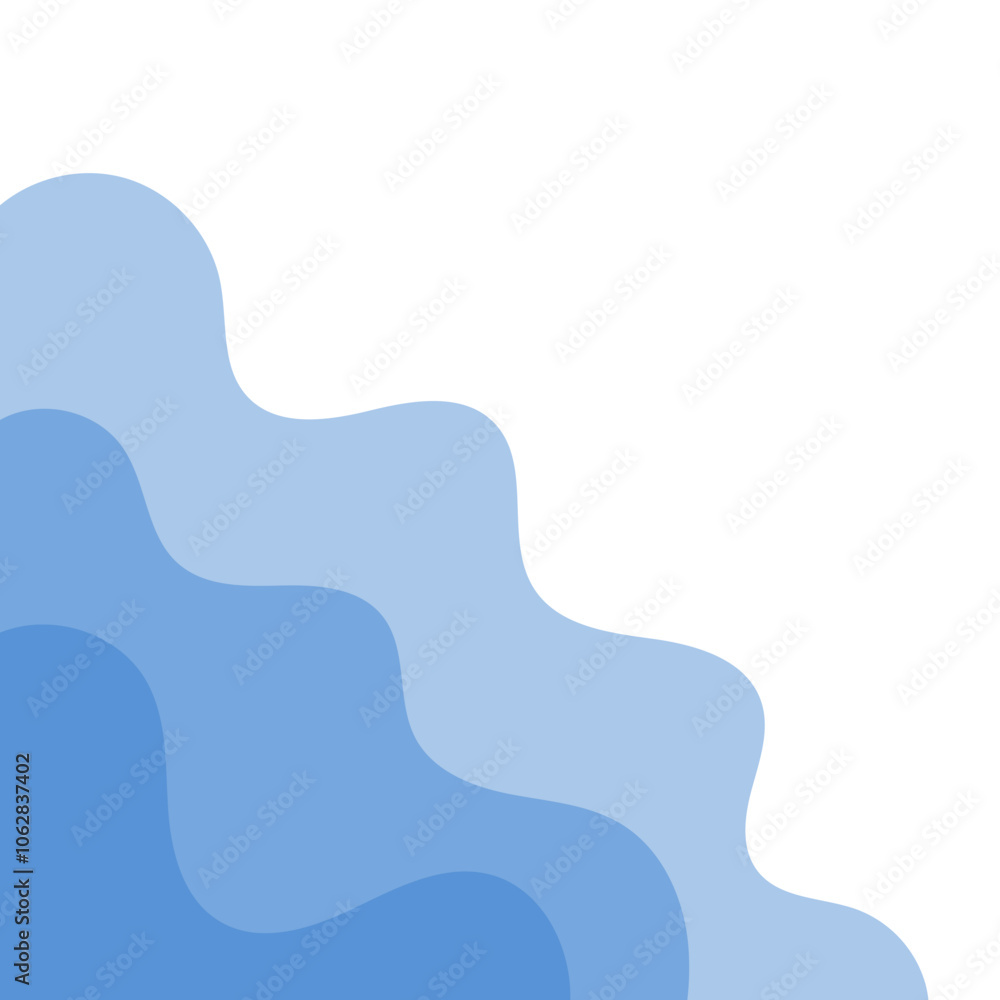 Abstract Wave Corner Abstract Wave Corner