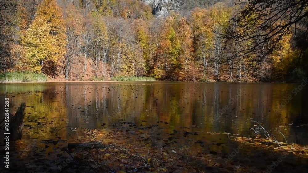Beautiful lake in the mountains Beautiful lake in the mountains