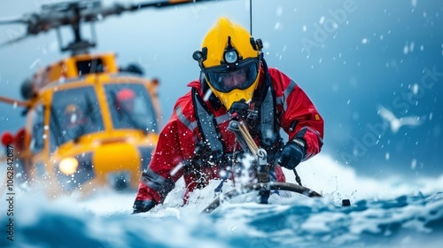 Wallpaper Mural Offshore Oil Platform Accident Rescue Operation Torontodigital.ca