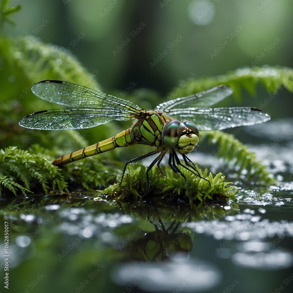 Calm in the Marsh: Hine's Emerald Dragonfly Calm in the Marsh: Hine's Emerald Dragonfly