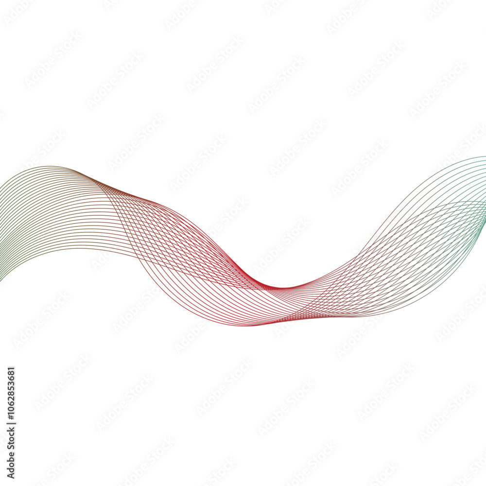 Abstract wavy line Abstract wavy line