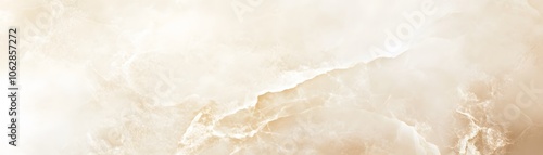 Close-up of Creamy White Marble with Veins and Texture