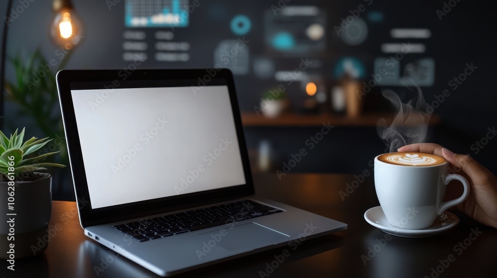 The Laptop and Coffee Moment The Laptop and Coffee Moment