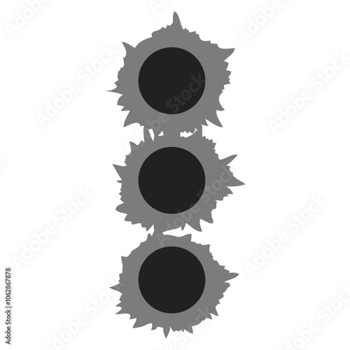 Bullet Hole Vector