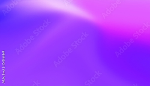 Purple Blue Gradient Vibrant Dreamy Vector Background. Sunrise, Sunset, Sky, Water Color Overlay Neon Design Element. Luxury Trendy Holograph Defocused Texture. Digital Funky Cool Tech Gradient Paper.