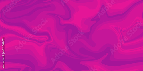 Purple pink marble acrylic swirl seamless pattern. Psychedelic waves print background. 1970s trippy seamless pattern. Watercolor marble background. 