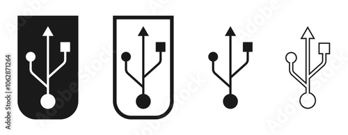 usb connection icon