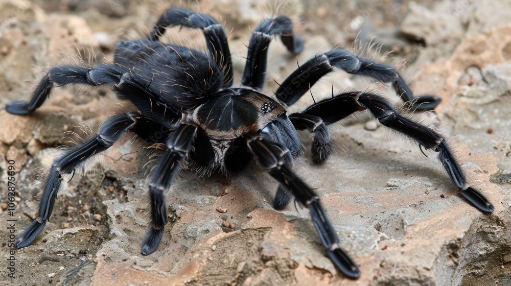 Spider Venom: A toxic secretion that immobilizes prey, made up of neurotoxins affecting the nervous system and frequently causing paralysis in victims.
Spider Venom: A toxic secretion that immobilizes prey, made up of neurotoxins affecting the nervous system and frequently causing paralysis in victims.