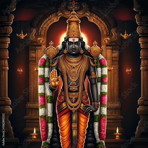 Sacred illustration of Lord...