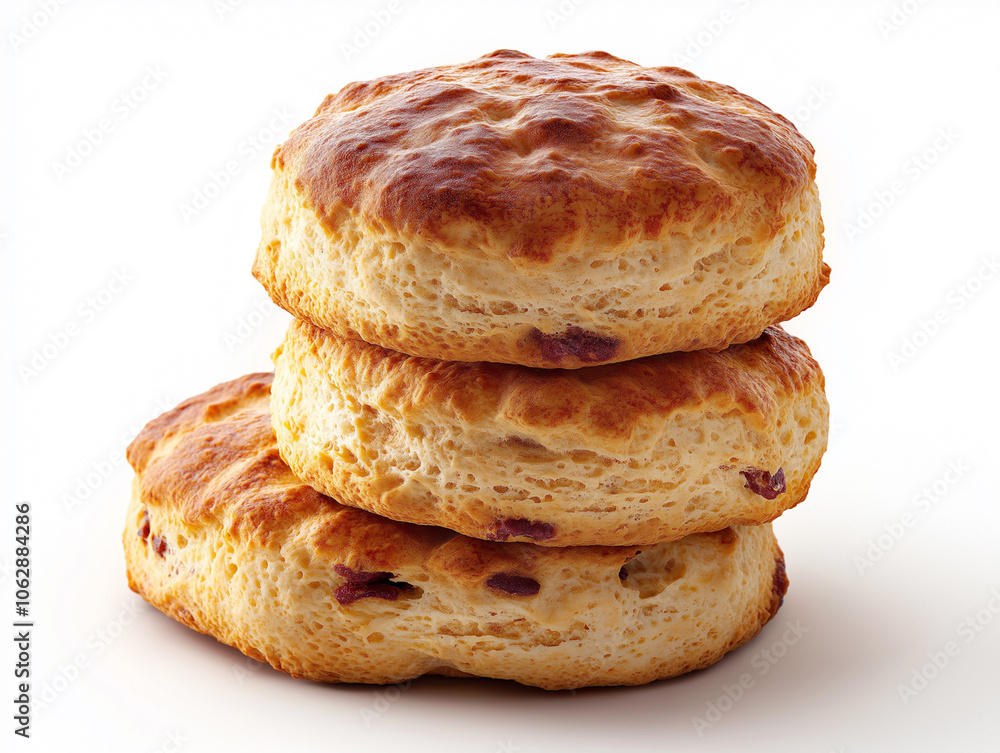 Scone, real, minimal and white background. Scone, real, minimal and white background.