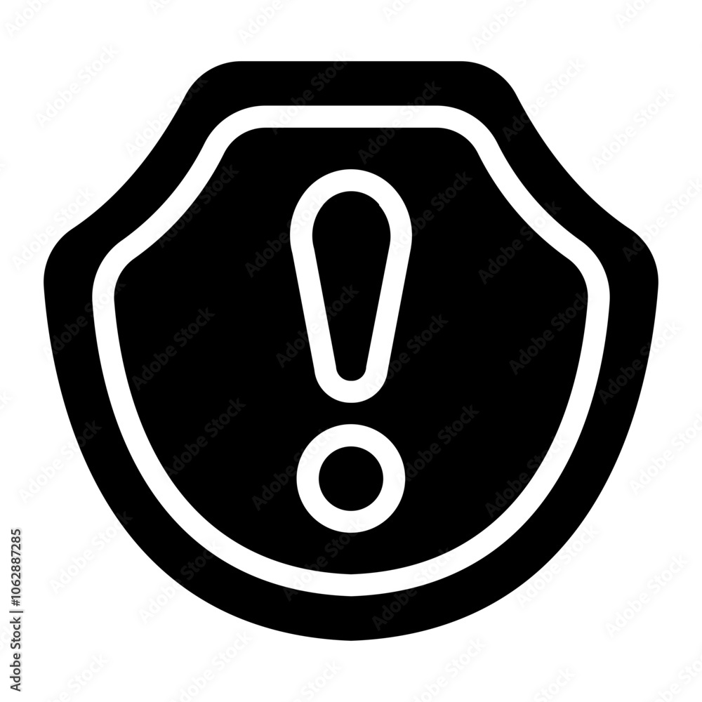 Warning Solid Icon Warning Solid Icon