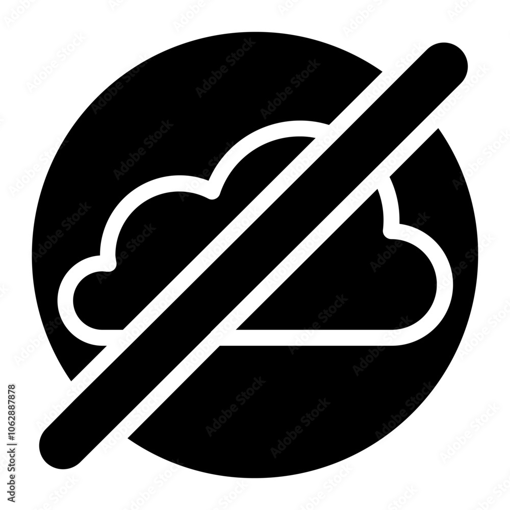 Net zero Solid Icon Net zero Solid Icon