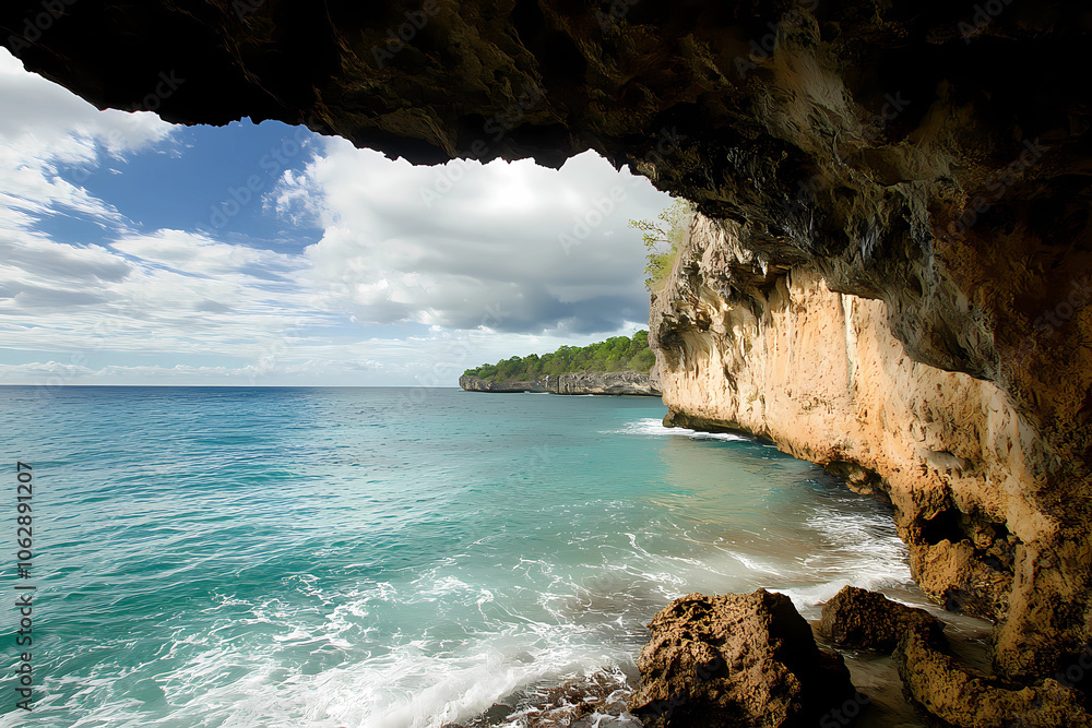 Obraz premium Explore the Hidden Jewels of Topaz Cove