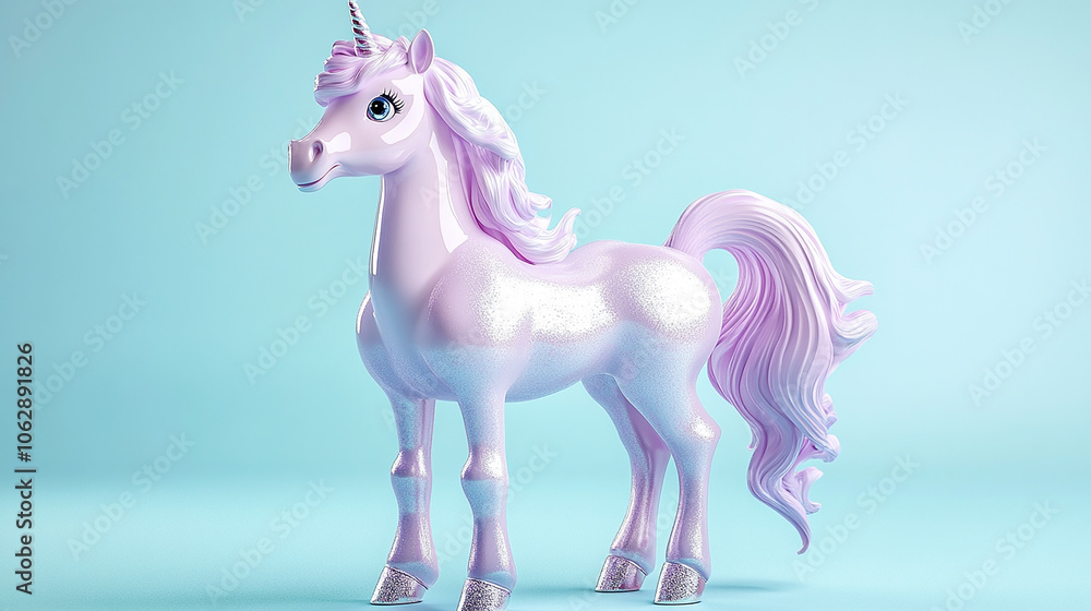 an adorable 3d model of cute unicorn kawaii an adorable 3d model of cute unicorn kawaii