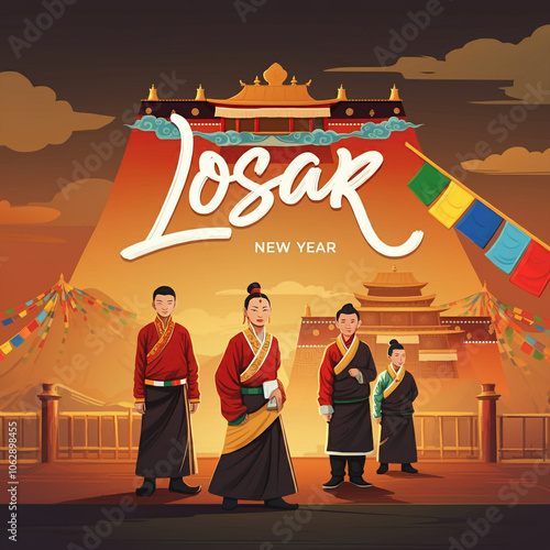Traditional Losar festival ...