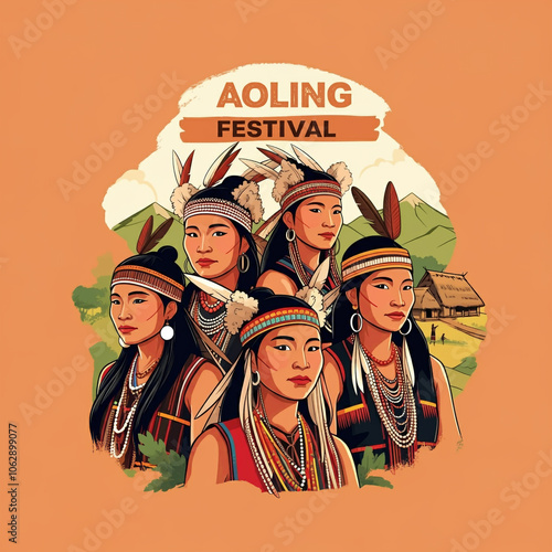 Portrait of Aoling Festival...