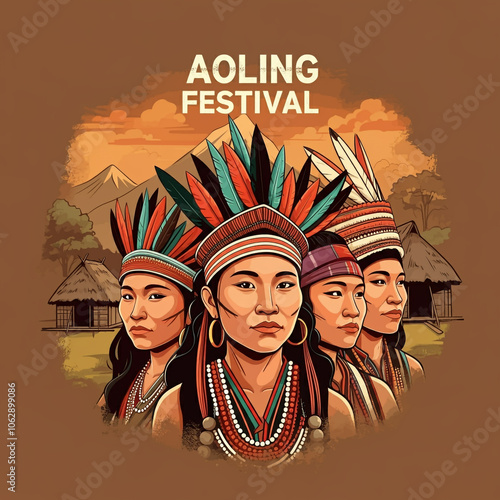 Illustration of Aoling Fest...