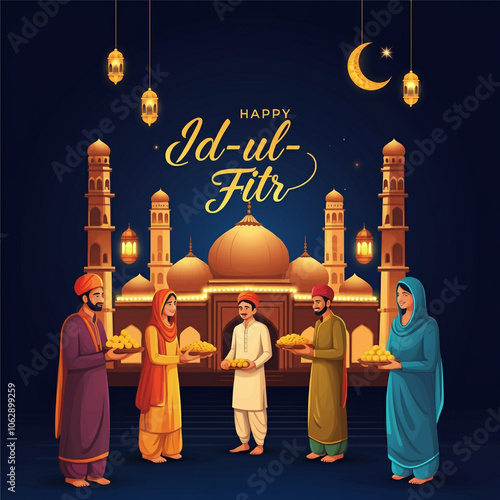 Beautiful Id-ul-Fitr gather...