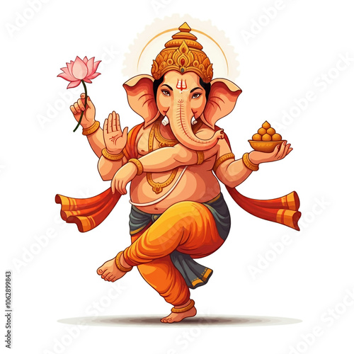 Playful depiction of Lord G...