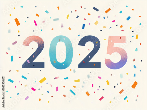 A flat, vector-style design featuring bold 