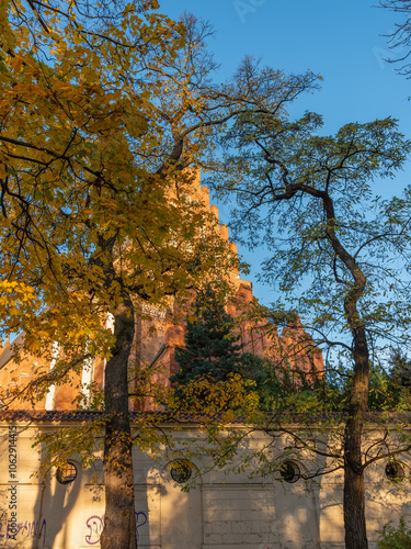 Krakowskie planty jesienią, czyli wielki park w Krakowie