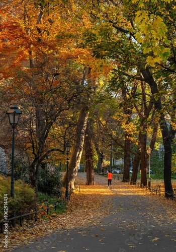 Krakowskie planty jesienią, czyli wielki park w Krakowie